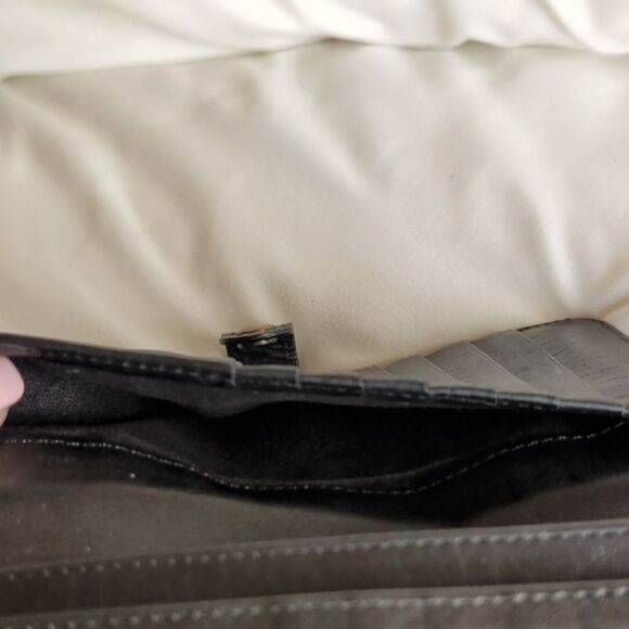 Duluth Trading -Lifetime Leather 🖤 Black Wristlet Wallet - Picture 7 of 13